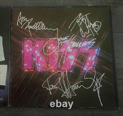 KISS Alive! Signed Autograph Band Hype Sticker LP Album Vinyl NBLP 7020-798