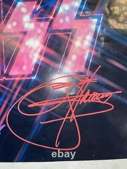 KISS autographed KISS ALIVE album LP vinyl insert booklet REAL Epperson LOA
