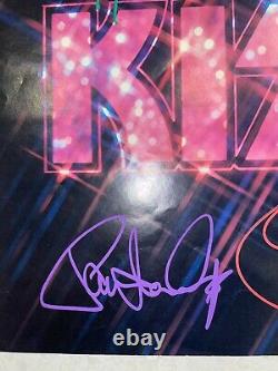 KISS autographed KISS ALIVE album LP vinyl insert booklet REAL Epperson LOA