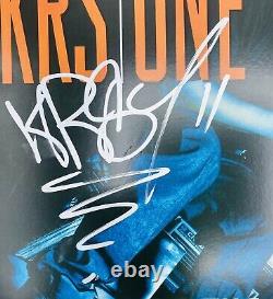 KRS One Signed Return Of The Boom Bap Vinyl LP Record Autographed