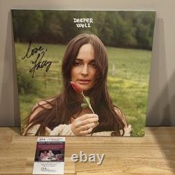 Kacey Musgraves Deeper Well Green Vinyl Record Autographed JSA COA HAND Signed