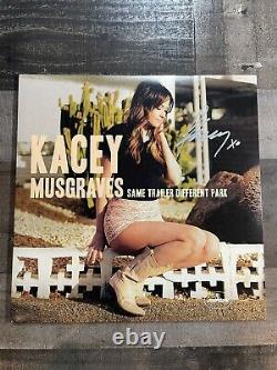 Kacey Musgraves Signed Autographed Same Trailer Different Park Vinyl LP