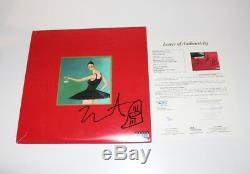 Kanye West Signed My Beautiful Dark Twisted Fantasy Album Vinyl Jsa Mbdtf Sketch