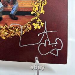 Kanye West The College Dropout Vinyl Record Autograph Signed & Bear Sketch JSA