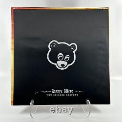 Kanye West The College Dropout Vinyl Record Autograph Signed & Bear Sketch JSA