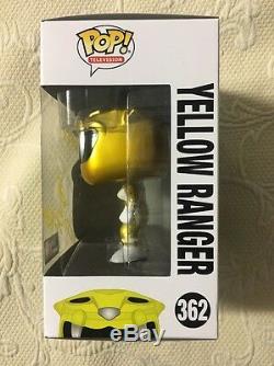 Karan Ashley Signed Autographed Yellow Funko Pop Power Rangers Beckett BAS COA 3