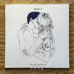 Karen O-Crush Songs LP Sunburst Colored Vinyl Limited Edition Numbered Signed