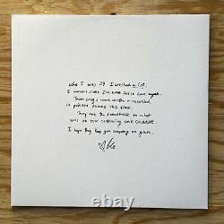 Karen O-Crush Songs LP Sunburst Colored Vinyl Limited Edition Numbered Signed