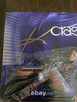 Kehlani Crash SIGNED AUTOGRAPHED Limited Edition Black & Red Mix Vinyl LP