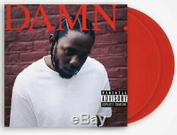 Kendrick Lamar Damn. Limited Red Colored Vinyl Signed Autographed Hip Hop