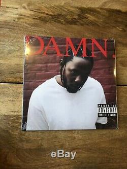 Kendrick Lamar Damn. Limited Red Colored Vinyl Signed Autographed Hip Hop