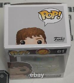 Kenny Omega Signed Funko Pop Action Figure BAS COA New Japan Pro Wrestling Auto