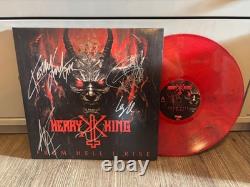 Kerry King Signed Autographed Red Lp Vinyl From Hell I Rise Rare X5 Slayer Metal