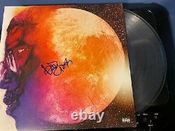 Kid Cudi signed Man on The Moon clear vinyl 12 LP abum