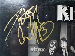 Kiss Dressed To Kill USA Lp Vintage Fully Signed In Gold Paint Pen Vinyl Lp