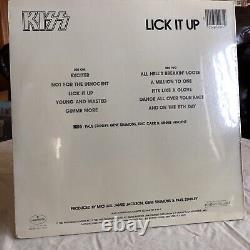 Kiss Lick It Up Sealed Polygram/mercury Records Not Appraised Autographed