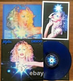 LIMITED EDITION Kylie Minogue Disco Hand Signed/Autographed Print a4 new! 
