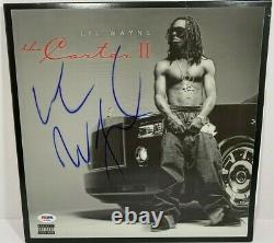 LIL Wayne Signed Autographed The Carter 2 Vinyl Album Lp Record Store Psa/dna