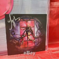 Lady Gaga Chromatica Exclusive Limited Edition Clear Vinyl LP W Signed Print