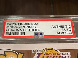 Lakers Magic Johnson Signed NBA #78 Funko Pop BAS PSA/DNA Encapsulated