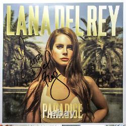 Lana Del Rey Signed Paradise 12x12 Album Cover Photo No Vinyl EXACT Proof JSA