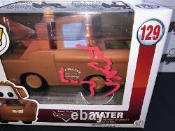 Larry The Cable Guy Mater Cars 129 Signed Autographed Funko Pop-beckett Bas Coa