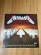 Lars Ulrich Signed Autographed Metallica Master Of Puppets Vinyl Lp Psa/dna Coa