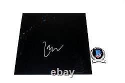 Lars Ulrich Signed Metallica Self Titled The Black Album Vinyl Record Lp Beckett