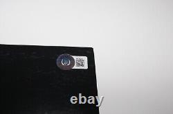 Lars Ulrich Signed Metallica Self Titled The Black Album Vinyl Record Lp Beckett