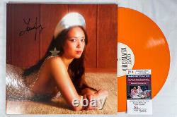 Laufey Signed Autographed BEWITCHED Album Orange Vinyl #/300 JSA
