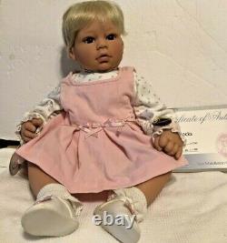 Lee Middleton Original 20 BABY BLOCKS SIGNED REVA DOLL