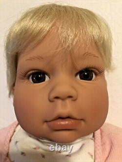 Lee Middleton Original 20 BABY BLOCKS SIGNED REVA DOLL