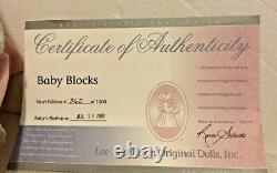 Lee Middleton Original 20 BABY BLOCKS SIGNED REVA DOLL