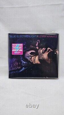 Lenny Kravitz SIGNED Blue Electric Light AUTOGRAPHED 2-LP 180G Black Vinyl