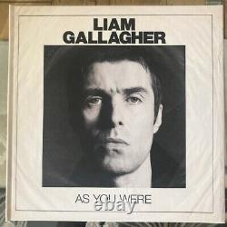 Liam Gallagher As You Were Deluxe Signed White Vinyl Album & 7 Inch LP CD BoxSet