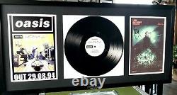 Liam Gallagher Signed/Oasis/Luxury Framed/Noel Gallagher/Definitely Maybe/Vinyl