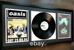 Liam Gallagher Signed/Oasis/Luxury Framed/Noel Gallagher/Definitely Maybe/Vinyl