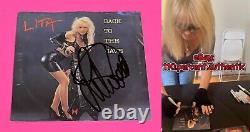 Lita Ford Autographed Signed Back To The Cave 45 Vinyl Record Exact Proof