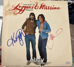 Loggins & Mesina Autographed Vinyl Album With COA