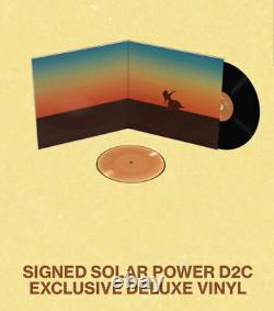 Lorde Solar Power SIGNED D2C Exclusive Gatefold Deluxe Vinyl LP AUTOGRAPHED