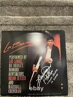 Lou Diamond Phillips Signed Autographed LP La Bamba Soundtrack Vinyl Rare