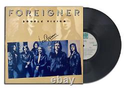 Lou Gramm Signed Foreigner DOUBLE VISION Autographed Vinyl Album LP
