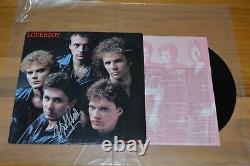 Loverboy Entire Band Autographed Vinyl LP Keep It Up James Spence COA