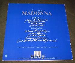 MADONNA signed Autographed TRUE BLUE VINYL ALBUM LP PROOF Singer COA