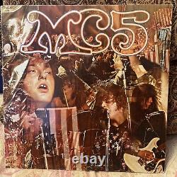 MC5 AUTOGRAPHED Kick Out the Jams LP original 1969 Vinyl UNCENSORED version VG+