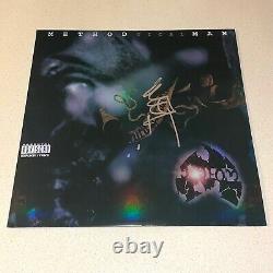 METHOD MAN signed autographed TICAL VINYL RECORD WU TANG BECKETT BAS COA BB35680