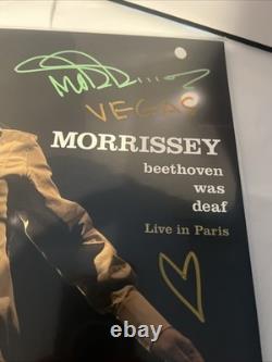 MORRISSEY Beethoven Was Deaf Vinyl LP SIGNED AUTOGRAPH Las Vegas Limited Orange