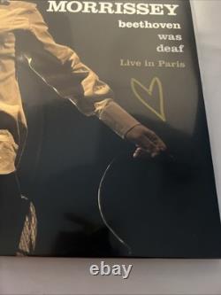 MORRISSEY Beethoven Was Deaf Vinyl LP SIGNED AUTOGRAPH Las Vegas Limited Orange