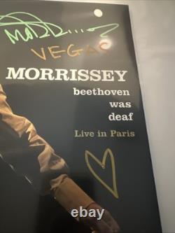 MORRISSEY Beethoven Was Deaf Vinyl LP SIGNED AUTOGRAPH Las Vegas Limited Orange