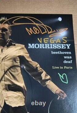MORRISSEY Las Vegas 2024 Beethoven Was Deaf Live Vinyl Autographed Record WithBAS